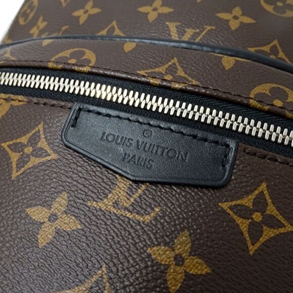 Louis Vuitton Monogram Macassar Rucksack Backpack Josh Brown Black - Picture 9 of 10